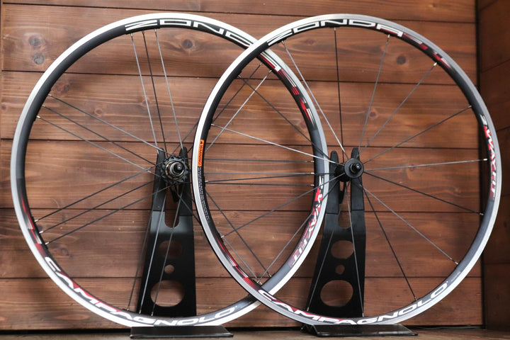 カンパニョーロ CAMPAGNOLO ゾンダ ZONDA 2WAY-FIT アルミ チューブレス ホイールセット シマノ10S 【東京南麻布店】