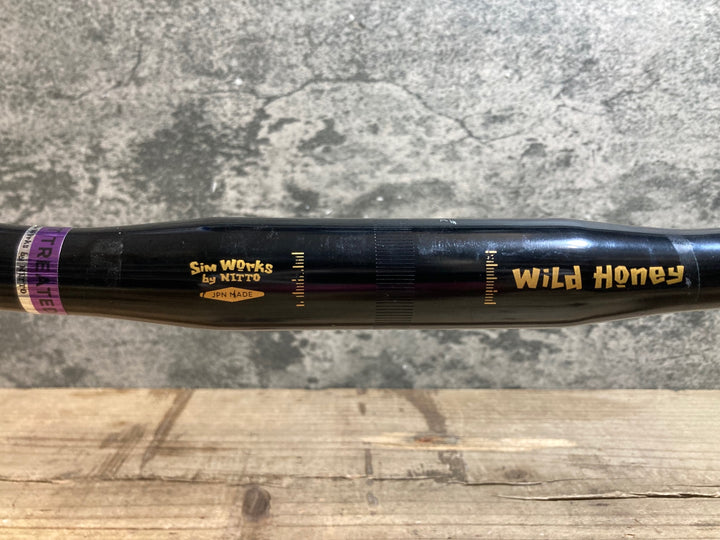 KJ490 シムワークス SIM WORKS by NITTO WiLd Honey SW56 アルミ ドロップハンドル 420/490mm Φ31.8