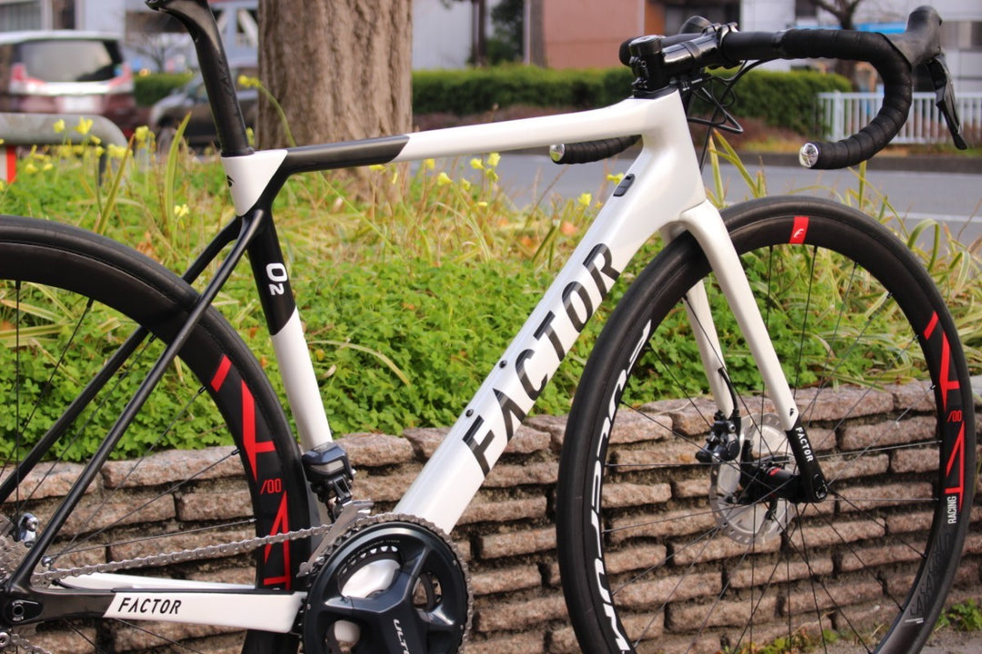 ファクター FACTOR O2 DISC 2022 52サイズ アルテグラ Di2 R8070 11S カーボン ディスク ロードバイク 【名古屋店】