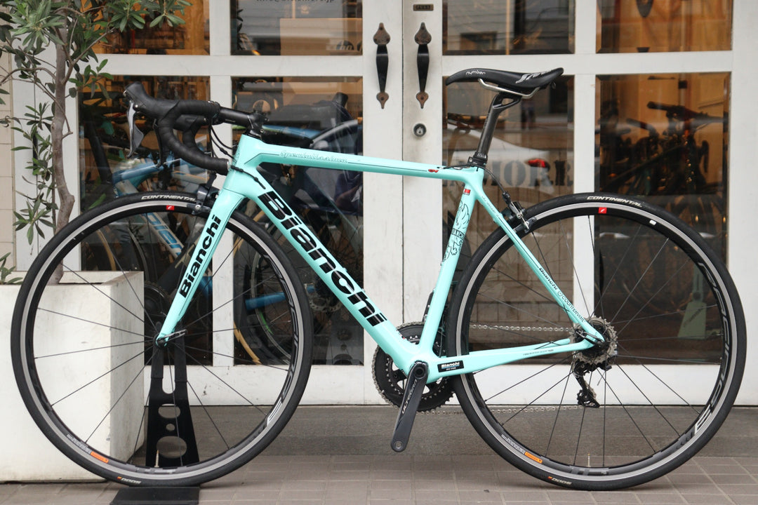 ビアンキ Bianchi スペシャリッシマ SPECIALISSIMA 2016モデル 500サイズ シマノ アルテグラ R8000 11S カーボン ロードバイク RACING 3 【横浜店】