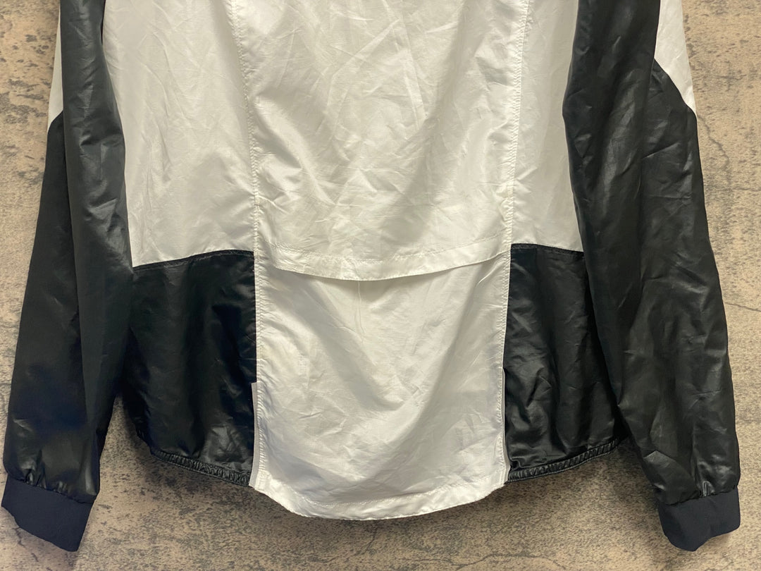 JP370 パールイズミ PEARL iZUMi 長袖 ウィンドブレーカー 白 XL ※汚れ有