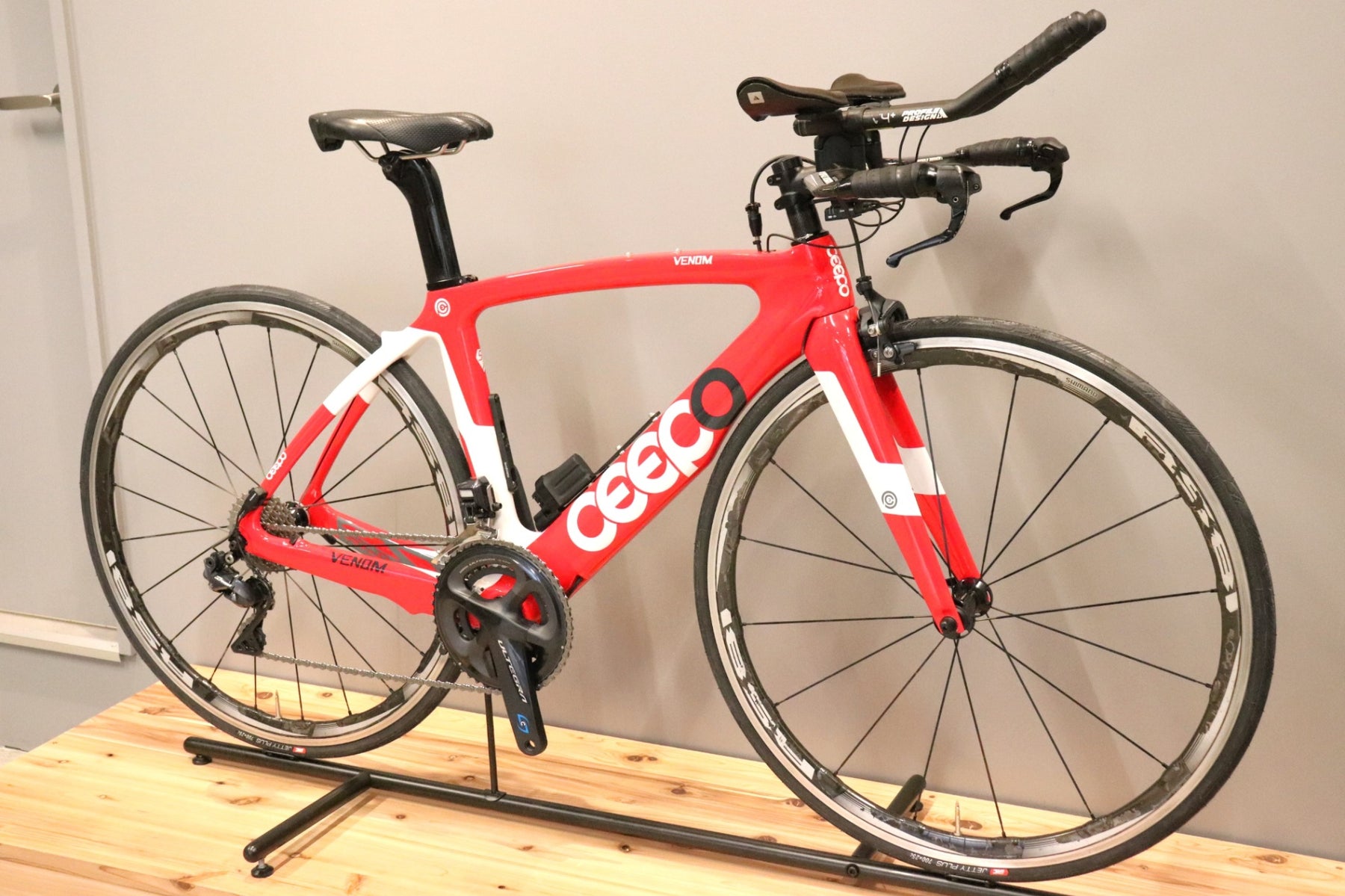 CEEPO シーポ VENOM ヴェノム 2011 フレーム sサイズ 直接取引 ○訳アリ シーポ CEEPO ヴェノム VENOM ULTEGRA 電動Di2 2011年 TT