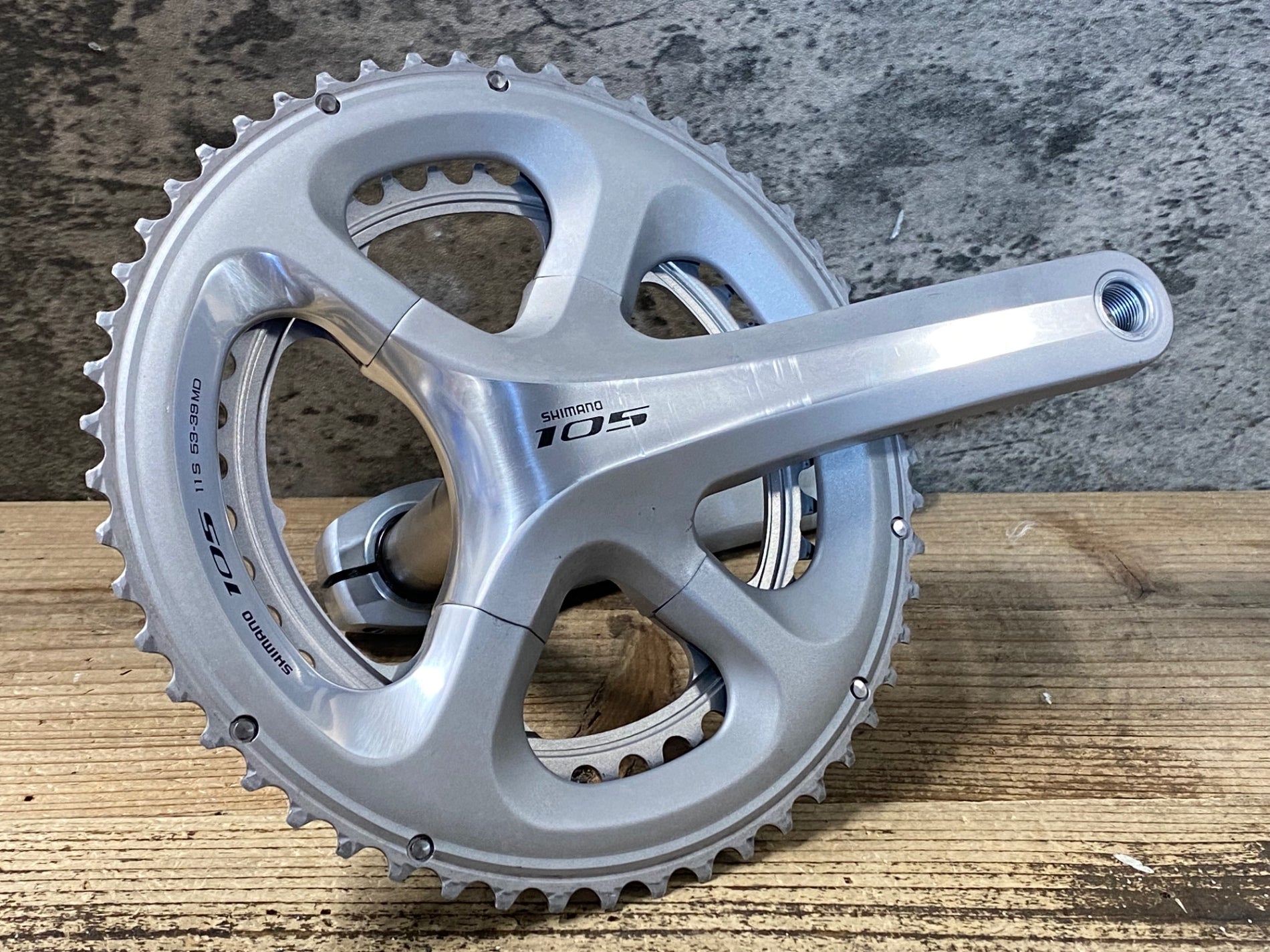 Shimano 105 FC-5800 シルバー170mm 53-39T 11S クランクセット