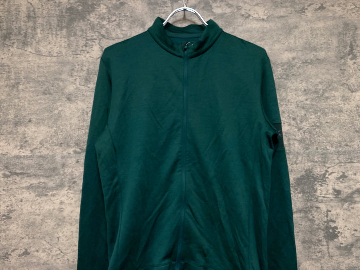 JV411 ラファ Rapha CLASSIC LONG SLEEVE JERSEY Ⅱ 長袖 サイクルジャージ 緑 M