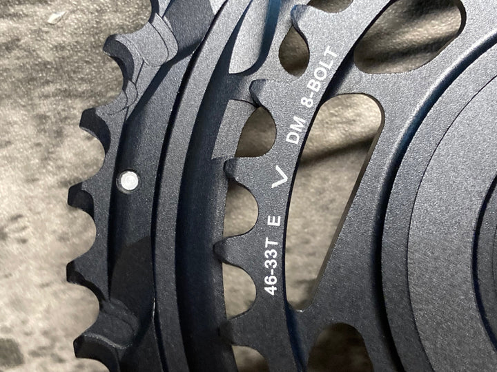 JK375 スラム SRAM RED ETAP AXS DIRECT MOUNT CHAIN RING チェーンリング 12S 46/33T