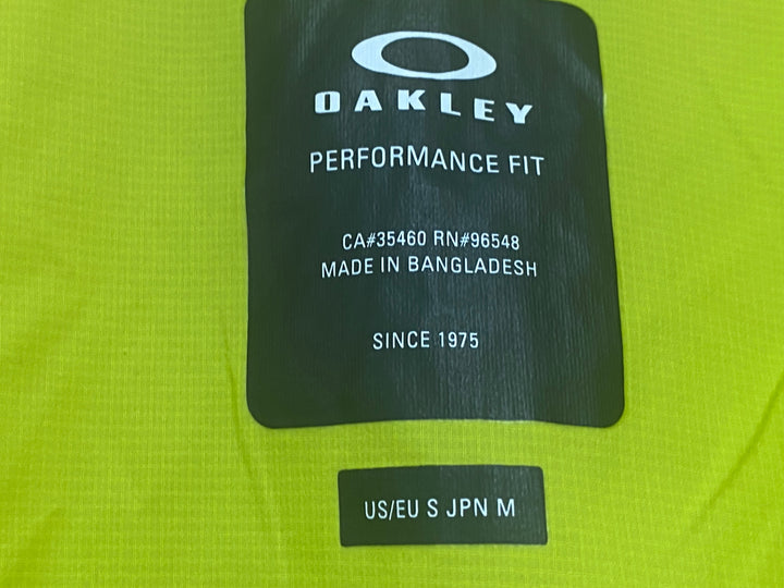 JY860 オークリー OAKLEY PERFORMANCE FIT 長袖 ウインドブレイカー 黃 M