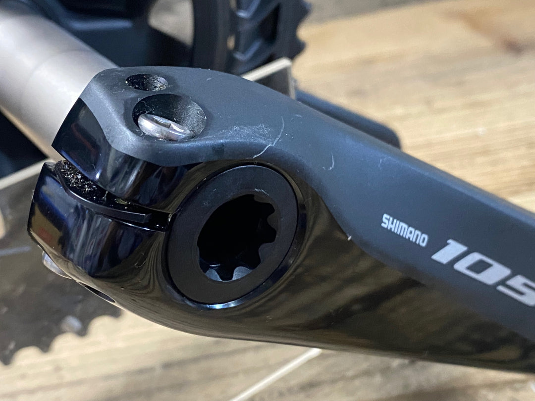 KD587 シマノ SHIMANO 105 FC-R7000 クランクセット 50/34T 165mm 11S