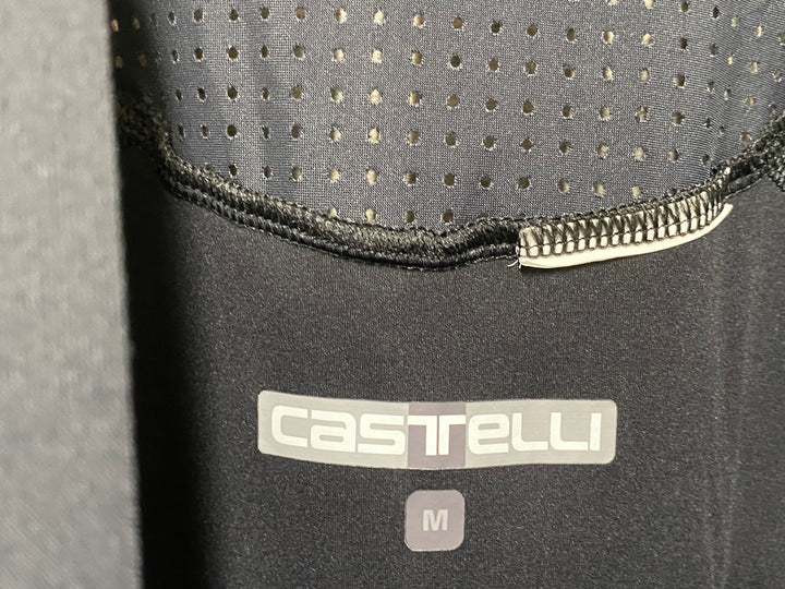KG812 カステリ CASTELLI ロッソコルサ ROSSO CORSA PREMIO BLACK ビブショーツ 黒 M ※タグカット
