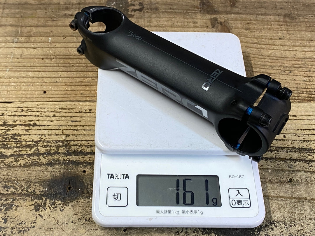 JP409 デダ Deda ZERO1 アルミ ステム 黒 130mm 82° Φ31.7 OS