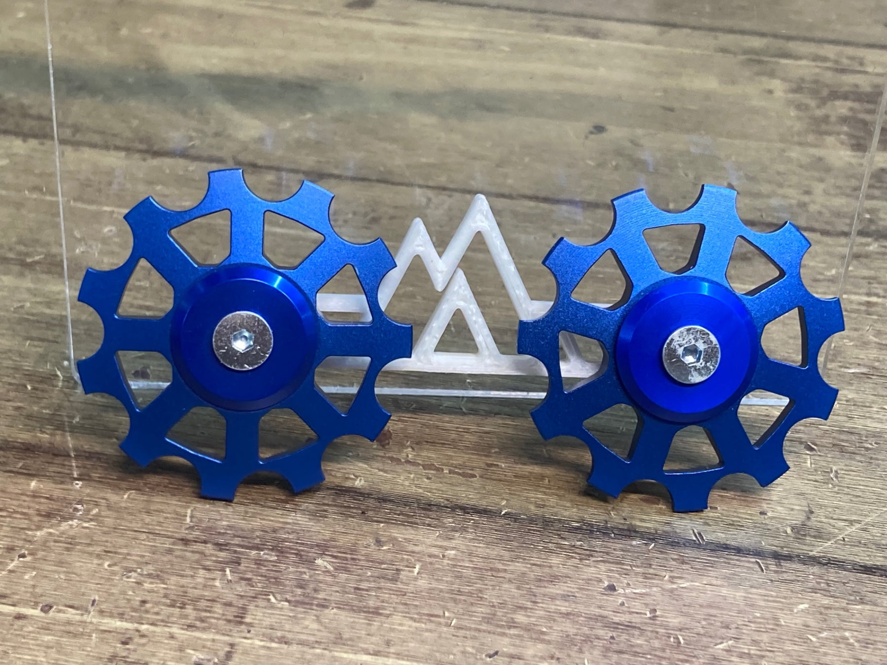 NOVA RIDE ノヴァライド　ビックプーリー　ブルー メイドインフランスのビッグプーリー‼】NOVA RIDEのビッグプーリー装着