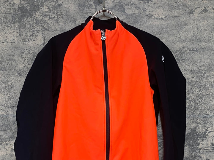 KG038 アソス assos MILLE GT WINTER JACKET 長袖 サイクルジャケット オレンジ M