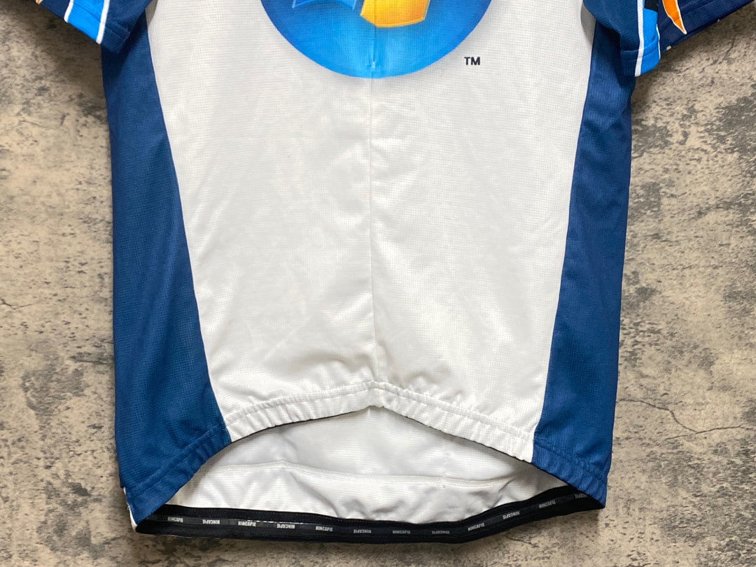 KP237 ヒンカピー HINCAPIE ハーフジップ 半袖 サイクルジャージ 白 L
