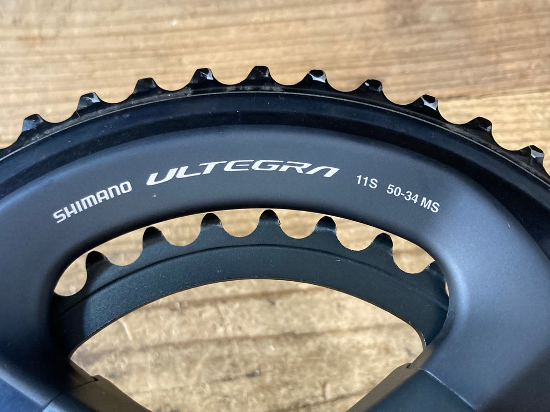 KH185 シマノ SHIMANO アルテグラ ULTEGRA FC-R8000 クランクセット 50/34T 175mm