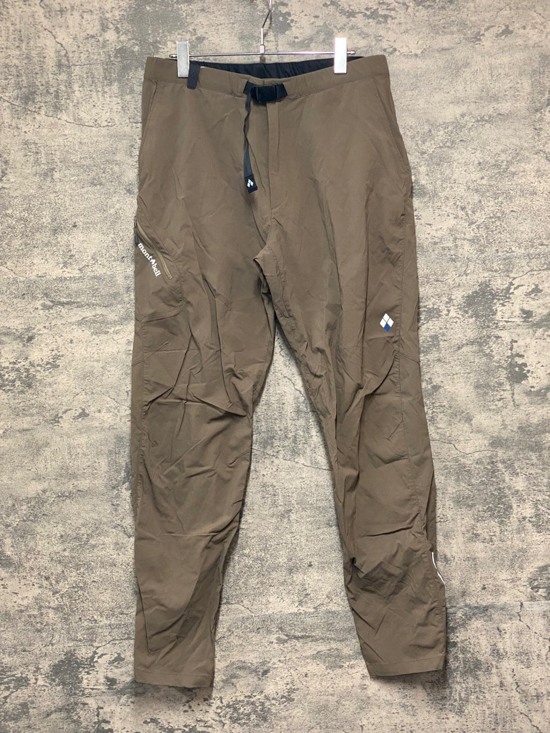 JW046 モンベル mont bell サイクルパンツ 茶 L