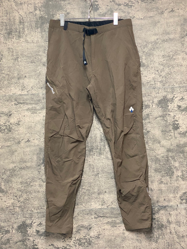 JW046 モンベル mont bell サイクルパンツ 茶 L