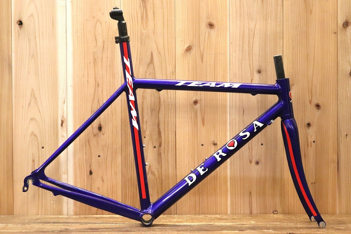 デローザ DE ROSA TEAM8 2008年頃モデル 60.5サイズ アルミ ロードバイク フレームセット 【芦屋店】