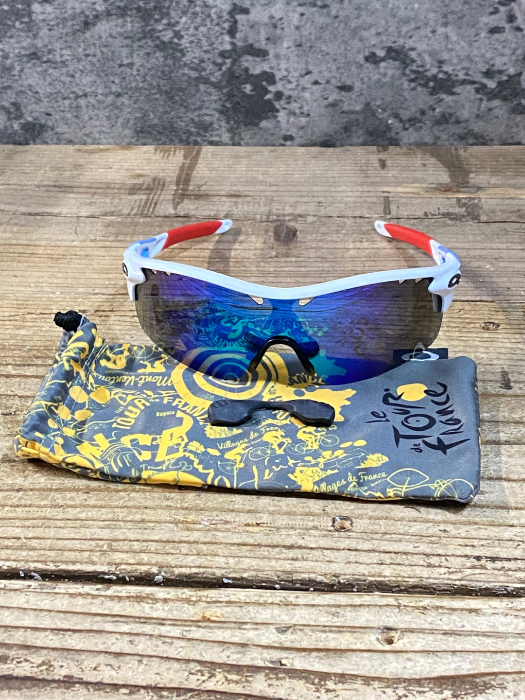 KB424 オークリー OAKLEY RADARLOCK サングラス アイウェア 白 Tour de France