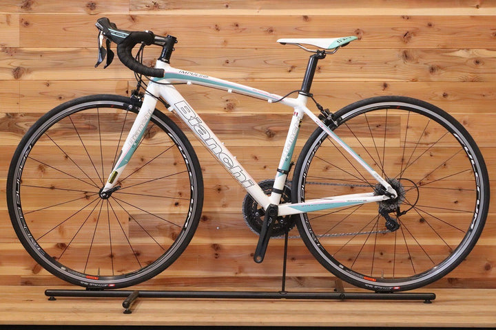 決算SALE ビアンキ BIANCHI インプルソ IMPULSO DAMA BIANCA 2015モデル 44サイズ シマノ 105 5800 11S アルミ ロードバイク 【広島店】