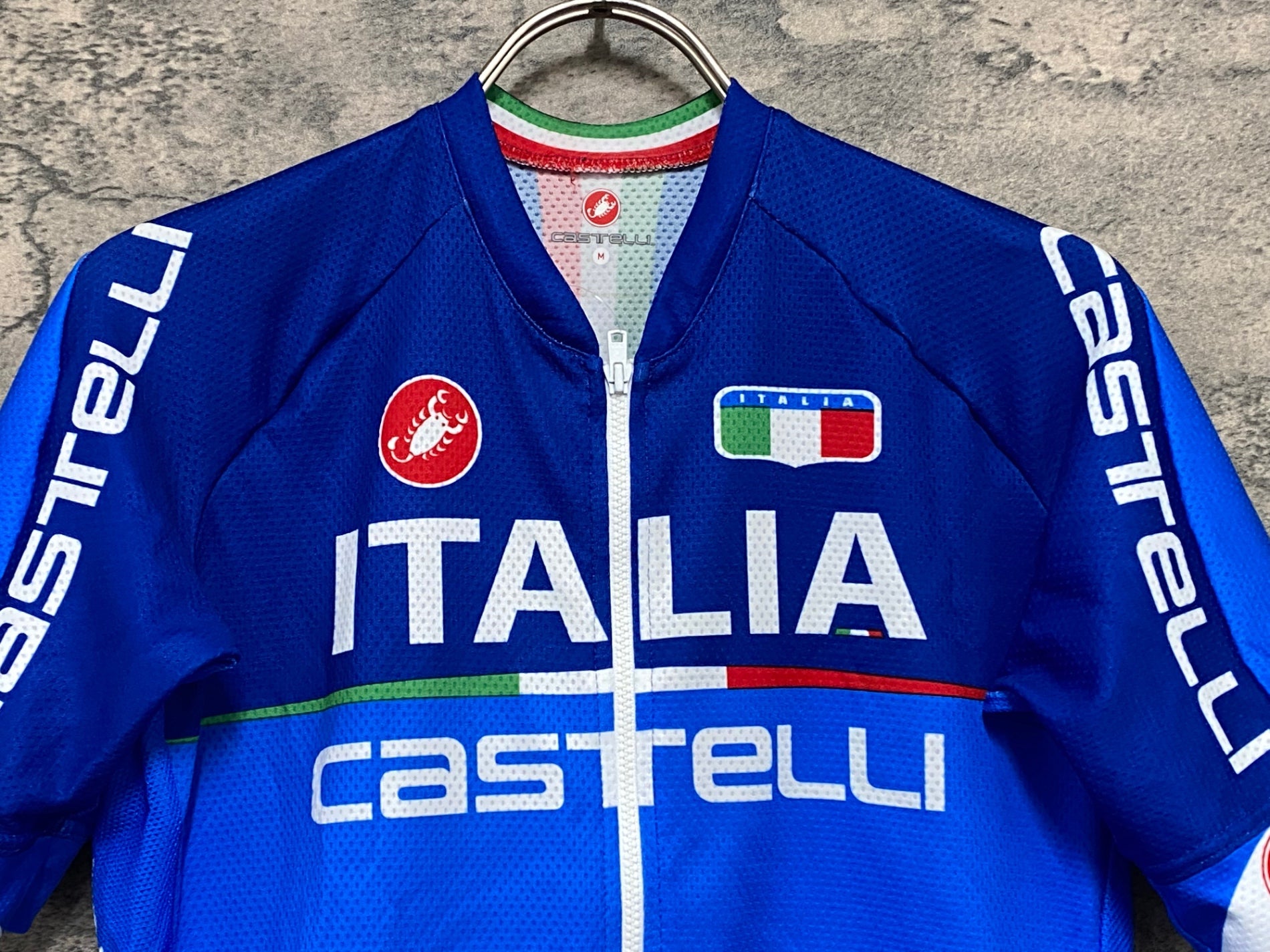 KJ761 カステリ CASTELLI 半袖 サイクルジャージ 青 M – BICI AMORE