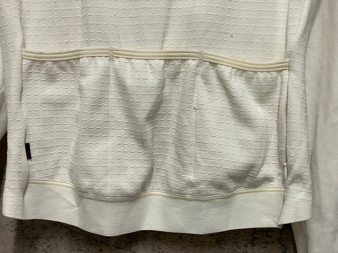 JP760 パスノーマルスタジオ PAS NORMAL STUDIOS ESCAPISM Wool Long Sleeve Jersey 長袖サイクルジャージ 白 M