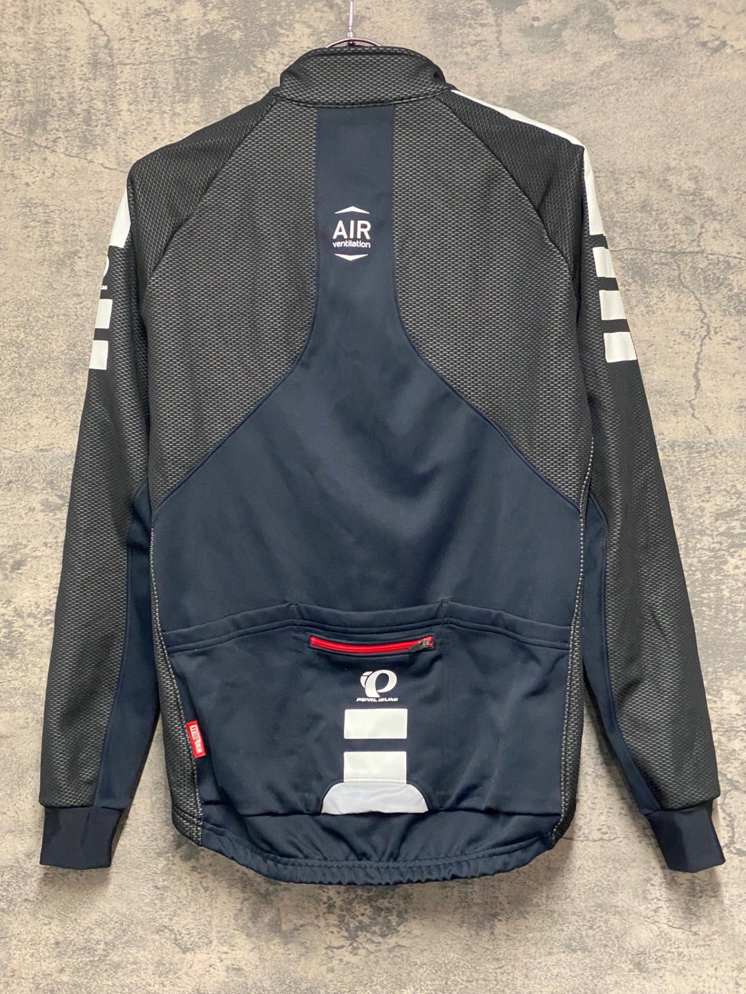 JU566 パールイズミ PEARL iZUMi AIRventilation 長袖 サイクルジャケット 黒 TS 裏起毛 WINDBREAK