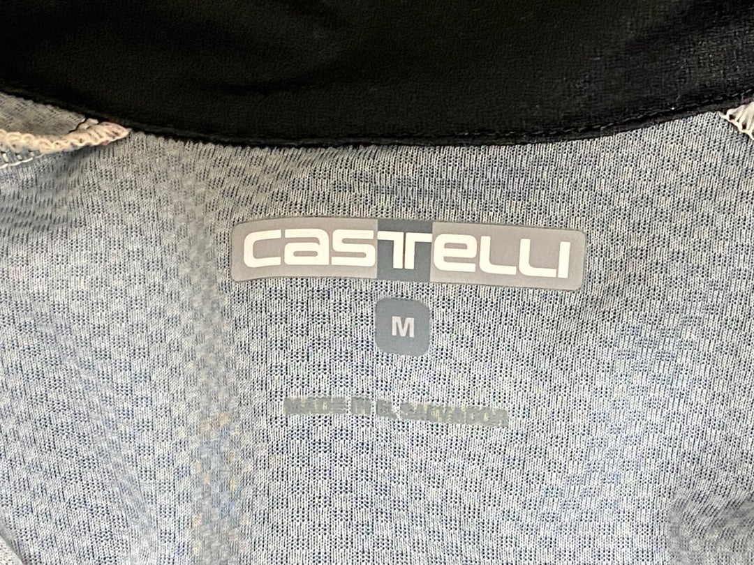 KH466 カステリ CASTELLI 半袖 サイクルジャージ 黒 M
