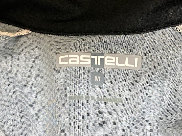 KH466 カステリ CASTELLI 半袖 サイクルジャージ 黒 M