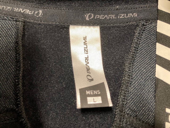KG552 パールイズミ PEARL iZUMi 長袖 サイクルジャケット 黒 MEN'S L 裏起毛 黒タグ