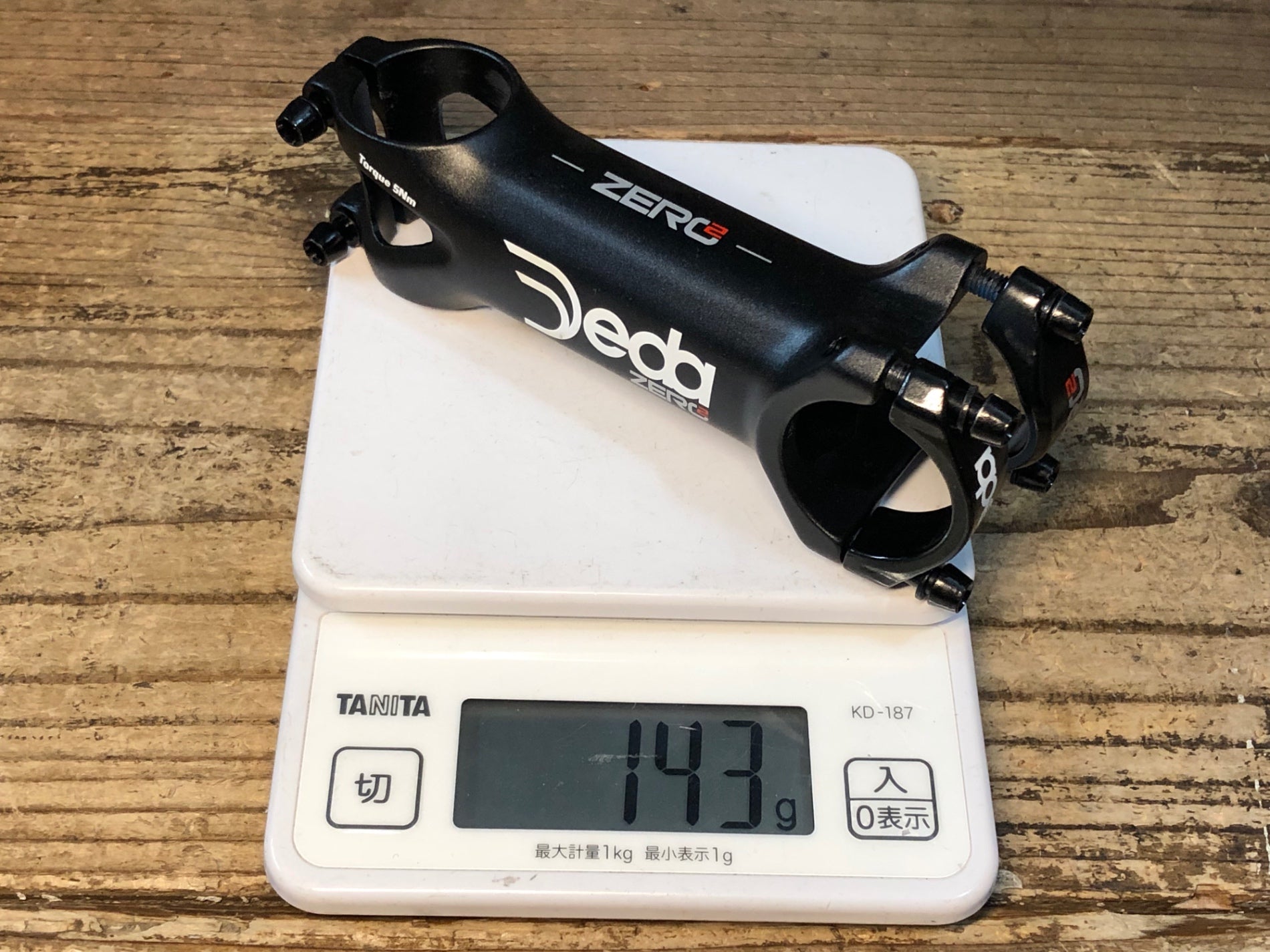 JQ749 デダ Deda ゼロ ZERO2 アルミ ステム 黒 OS Φ31.7 100mm 7