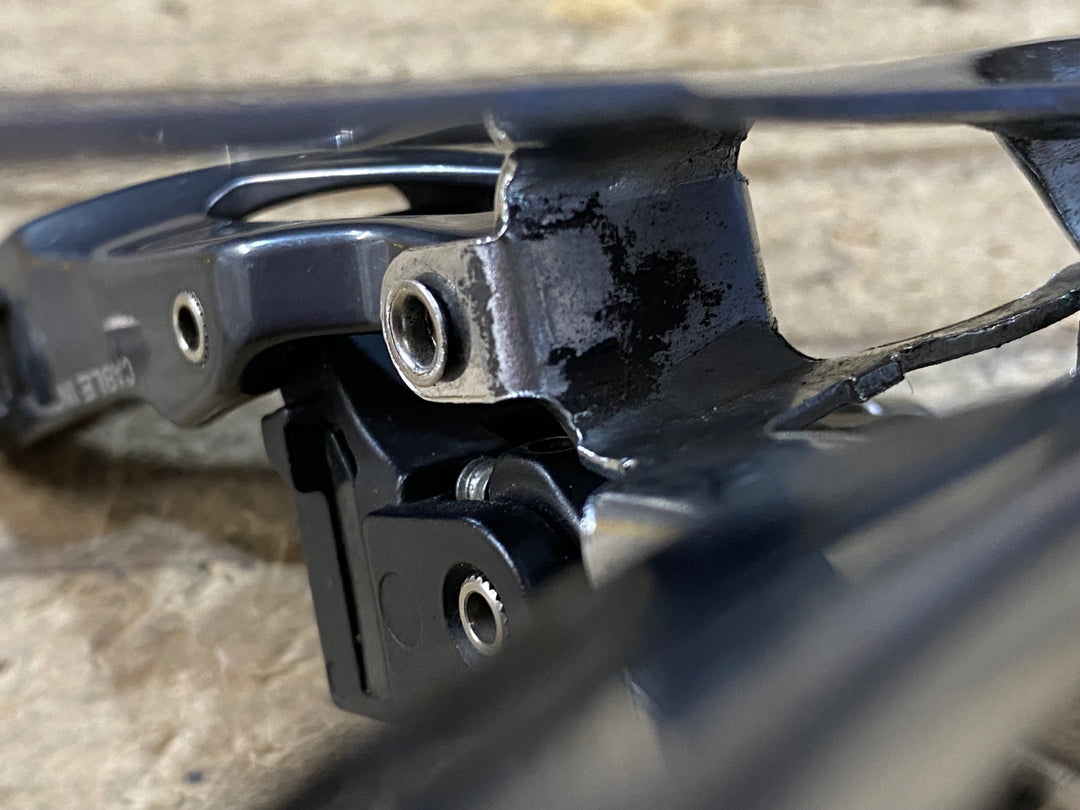 JM847 シマノ SHIMANO アルテグラ ULTEGRA 6800 変速3点セット 2x11S SS ※FD取付ワッシャーが欠品