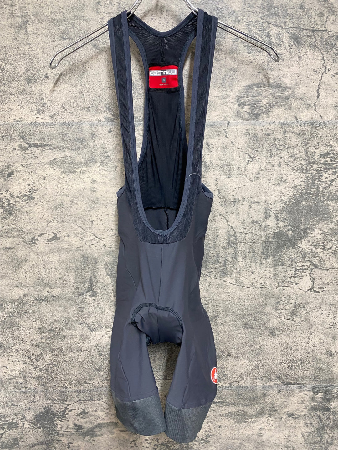JZ987 カステリ CASTELLI ビブショーツ グレー S