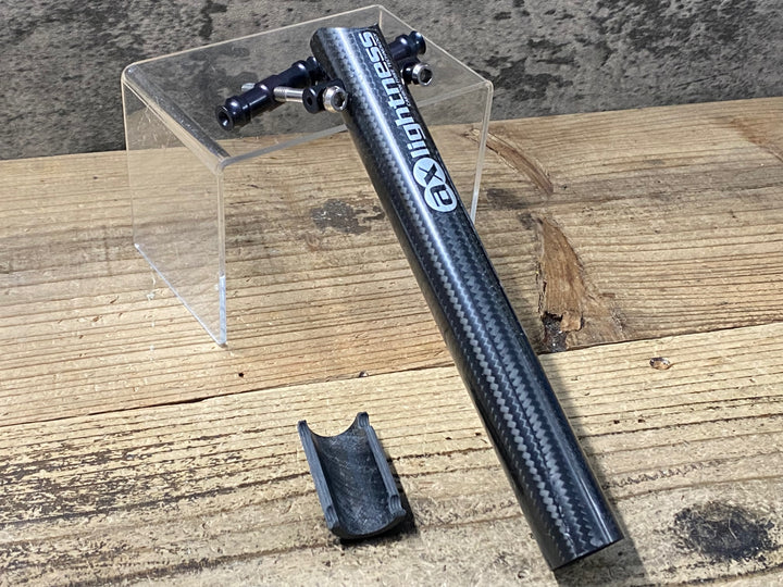 KI417 AX Lightness EUROPA Basic カーボンシートポスト 220mm Φ27.2
