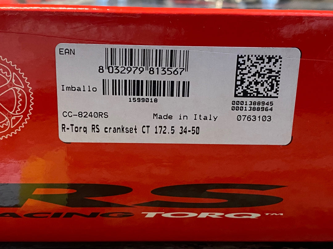 JR696 フルクラム FULCRUM RACING TORQ RS クランクセット 50/34T 172.5mm