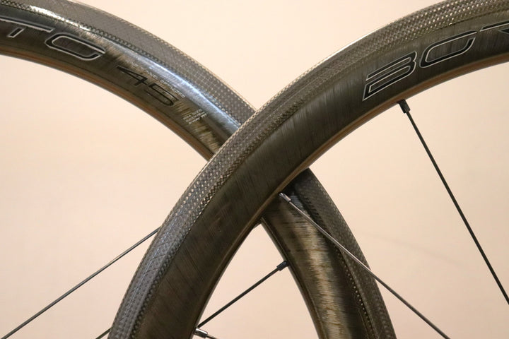 カンパニョーロ CAMPAGNOLO ボーラ BORA WTO 45 カーボン チューブレスレディ ホイールセット シマノ11/12S 19C 【仙台店】