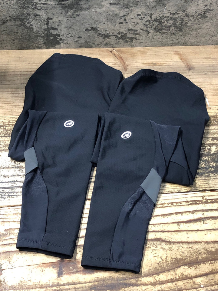 KC826 アソス assos レッグウォーマー 黒 サイズ不明