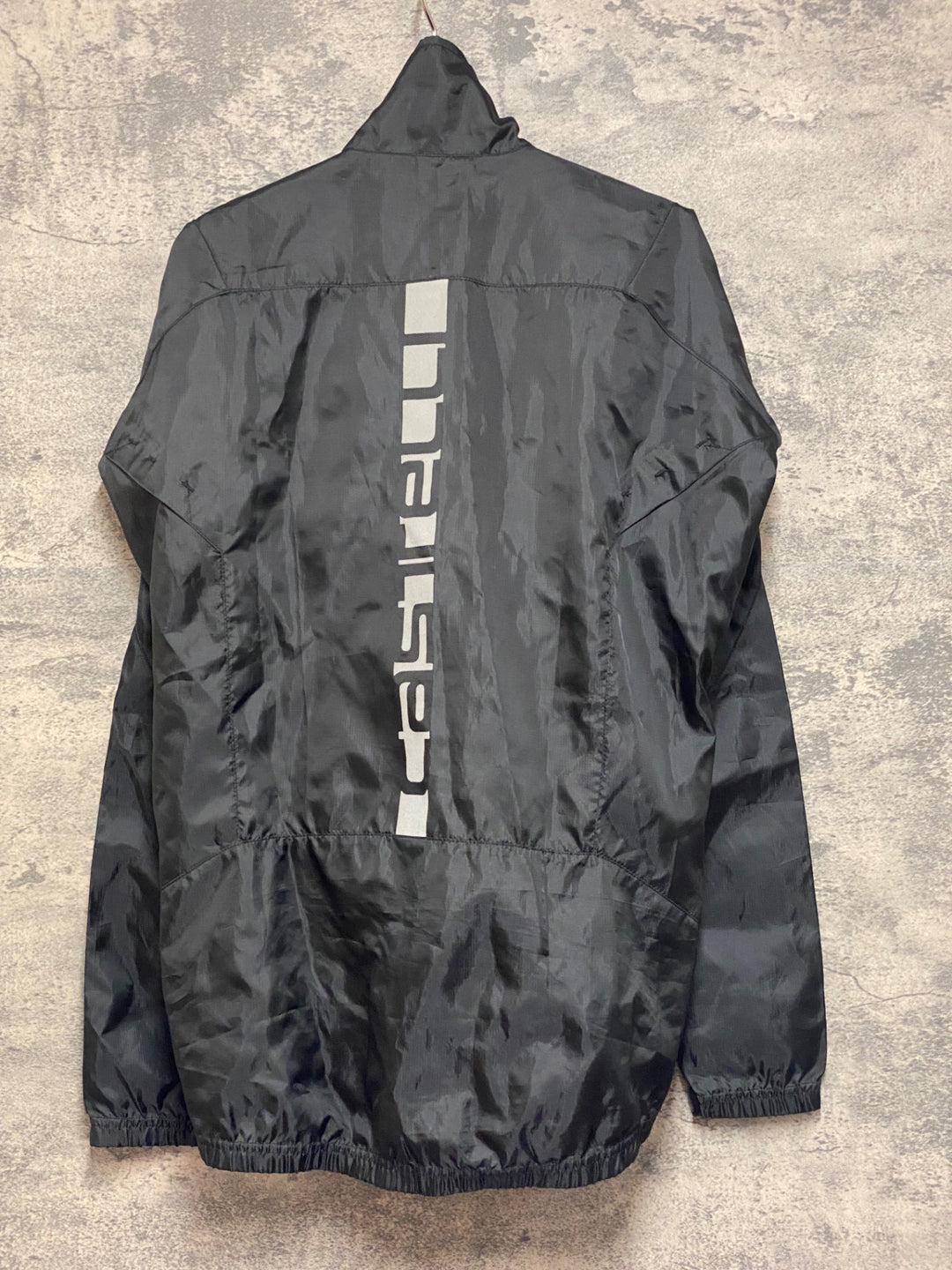 JO427 カステリ CASTELLI 長袖 ウインドブレイカー 黒 M