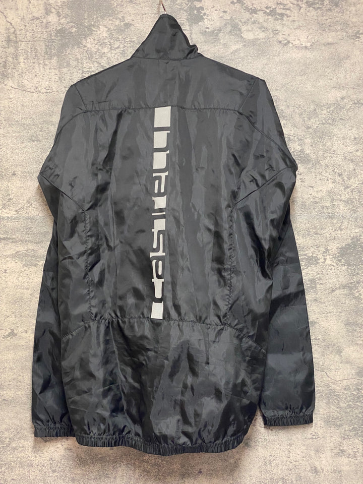 JO427 カステリ CASTELLI 長袖 ウインドブレイカー 黒 M