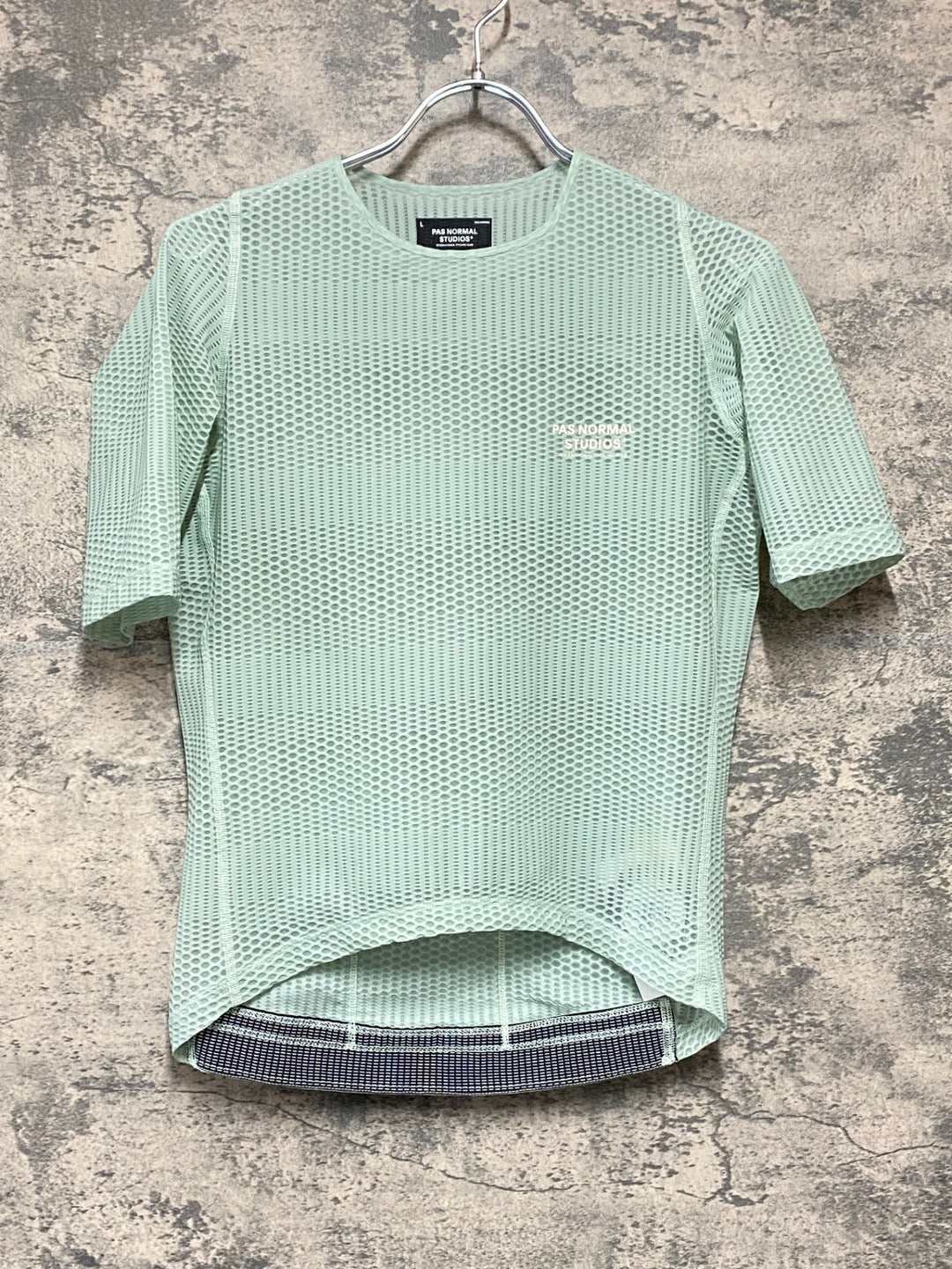 KJ283 パスノーマルスタジオ PAS NORMAL STUDIOS Men's Mechanism Pro Zipless Jersey 半袖 サイクルジャージ 緑 L