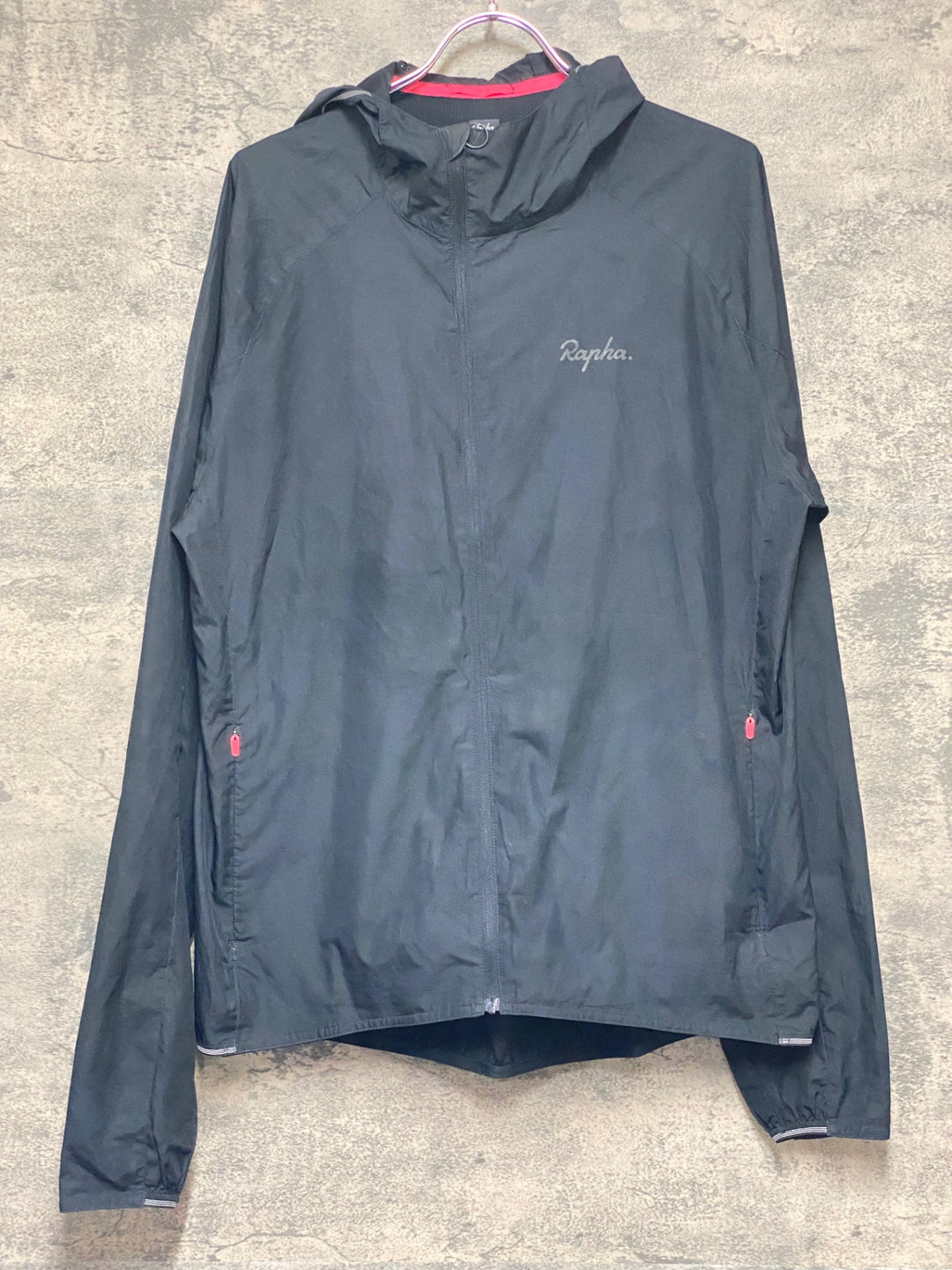 KO566 ラファ Rapha COMMUTER LIGHTWEIGHT JACKET 長袖 ウィンドブレーカー 黒 M