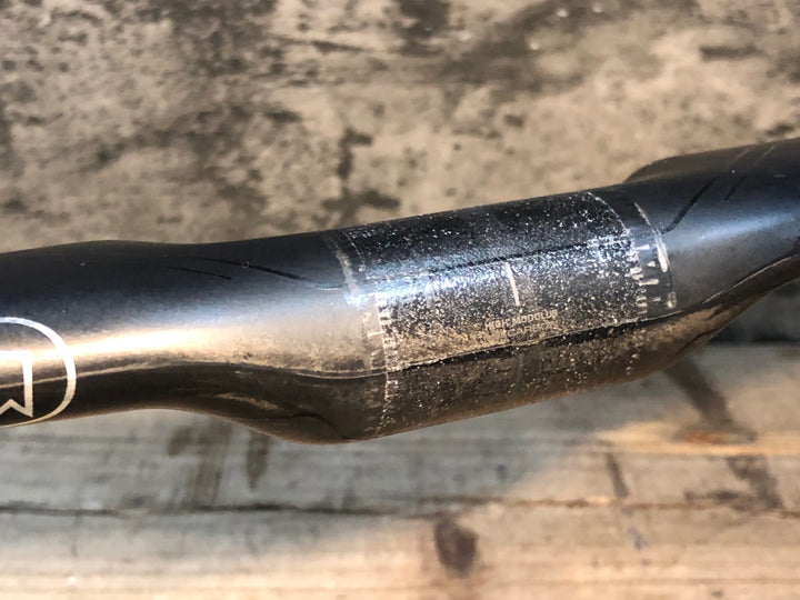 JS821 シマノプロ SHIMANO PRO VIBE AERO SUPERLIGHT カーボン ドロップハンドル 400mmエンドC-C Φ31.8