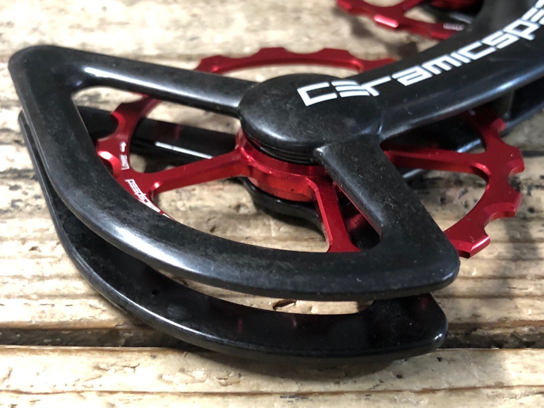 KC356 セラミックスピード ceramicspeed OSPW ビッグプーリー 赤