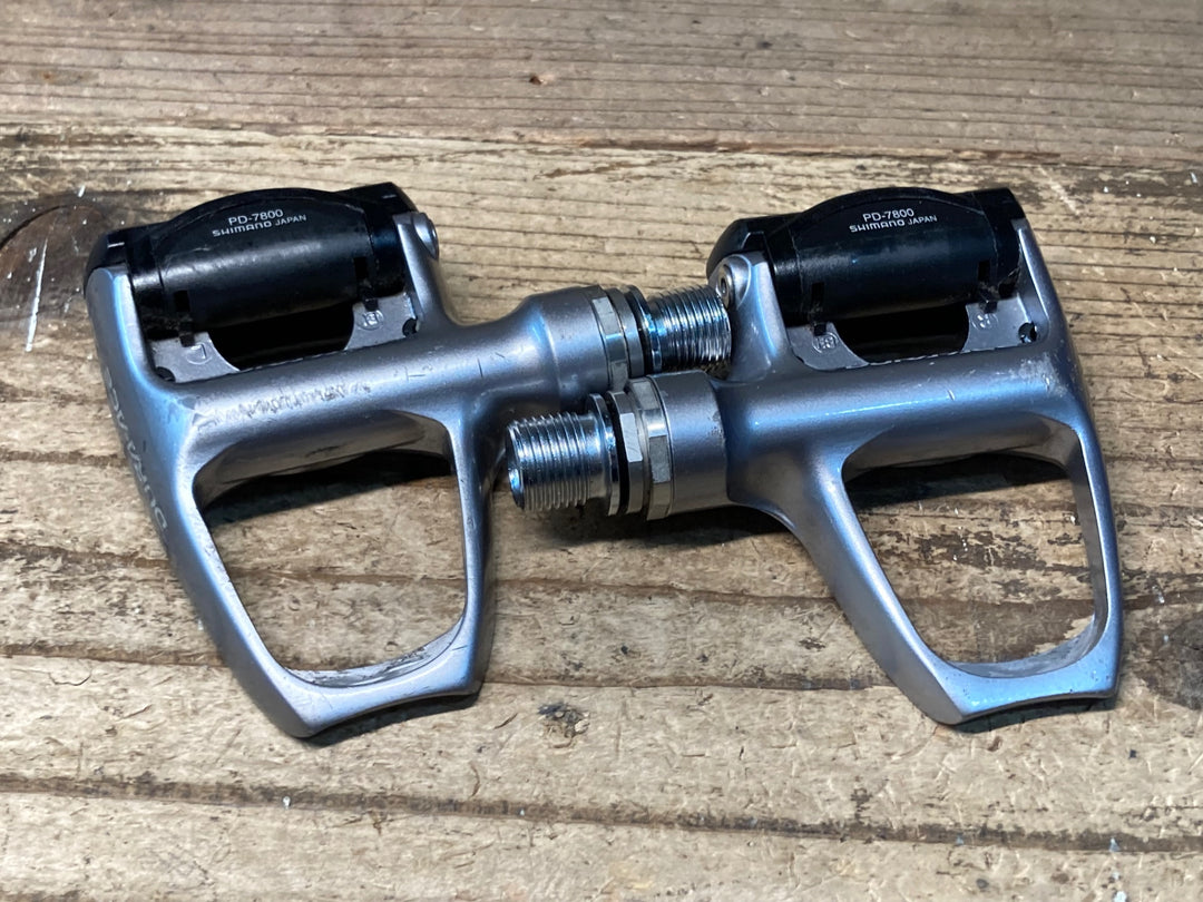JI741 シマノ SHIMANO デュラエース DURA-ACE PD-7800 SPD-SL ビンディングペダル