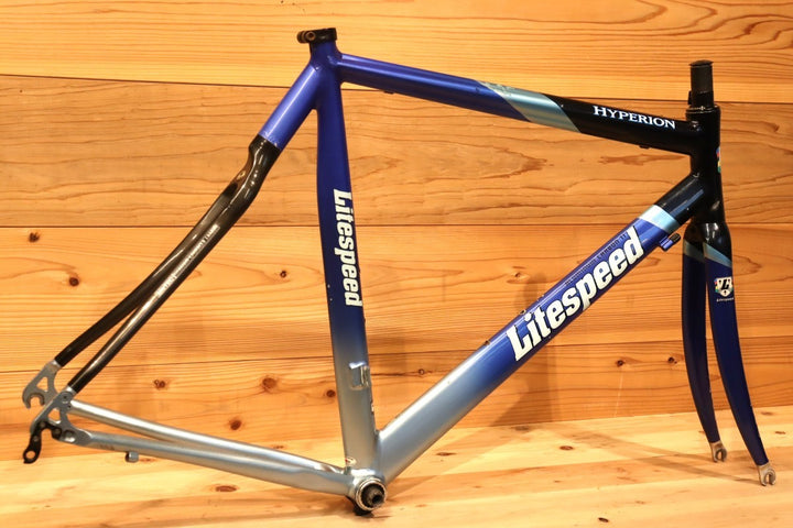 ライトスピード LITESPEED ハイペリオン HYPERION 2000年代初頭 アルミ チタン カーボンバック フレームセット 【千葉店】