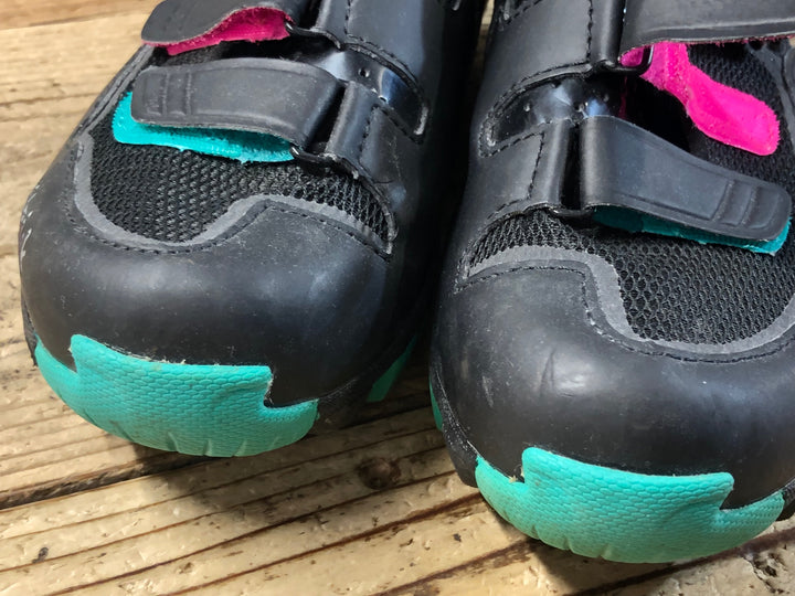 KG416 フィジーク fizik M6 MTB shoes WOMAN ビンディングシューズ 2穴 ブラック レディース EU36 ※ペン字あり
