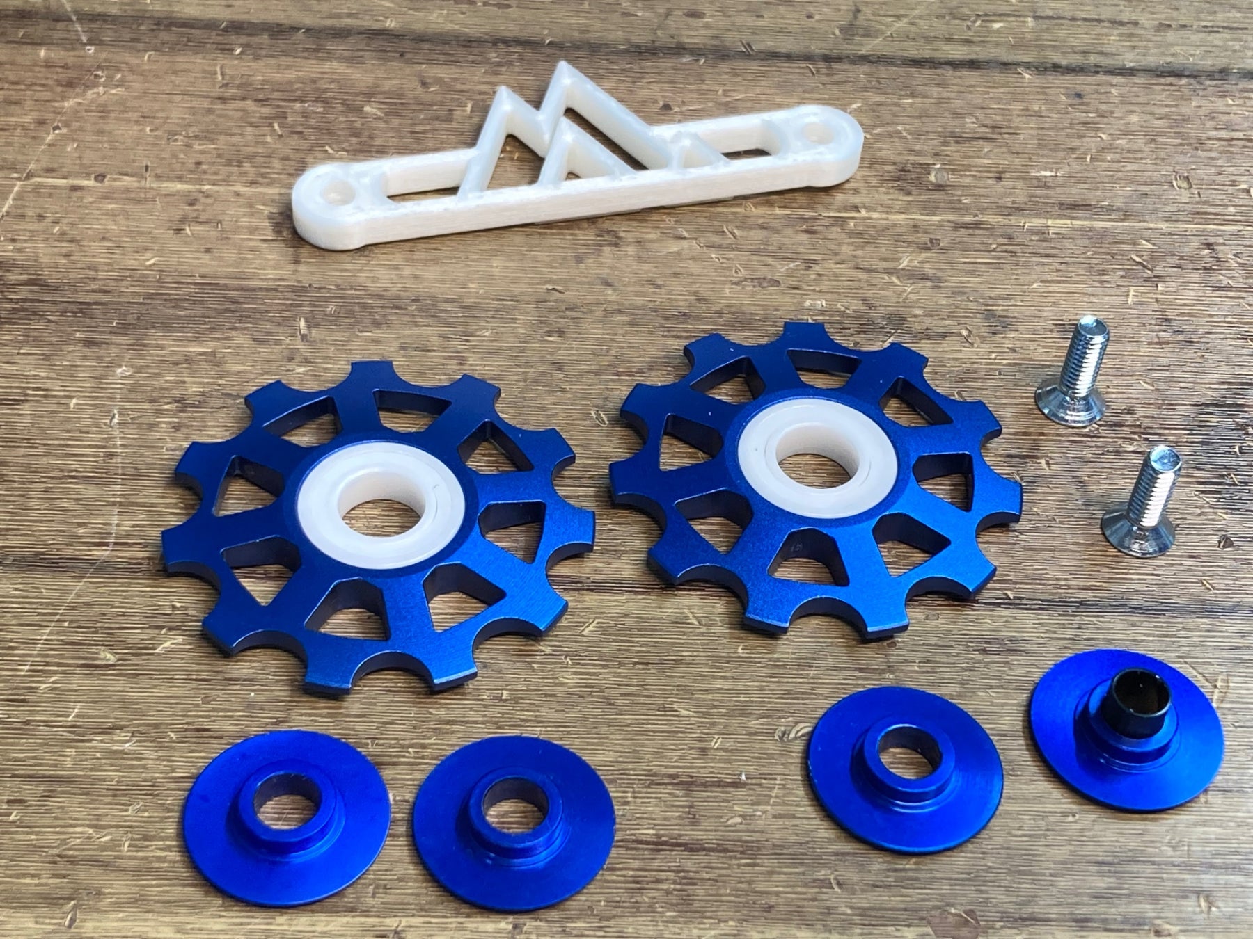 JG474 ノヴァライド NOVA RIDE CERAMIC PULLEY SET プーリー 青 11T