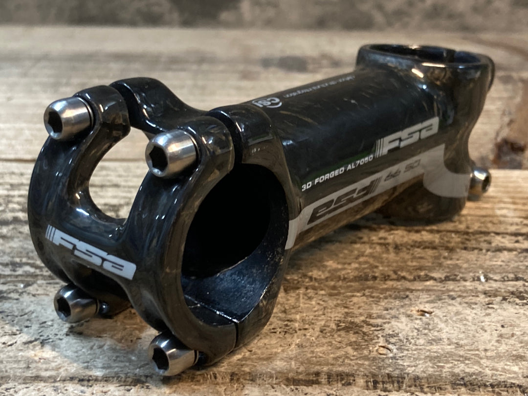 JT336 FSA OS99 3D FORGED AL7050 カーボンラッピング ステム 90mm Φ31.8 OS ±6°