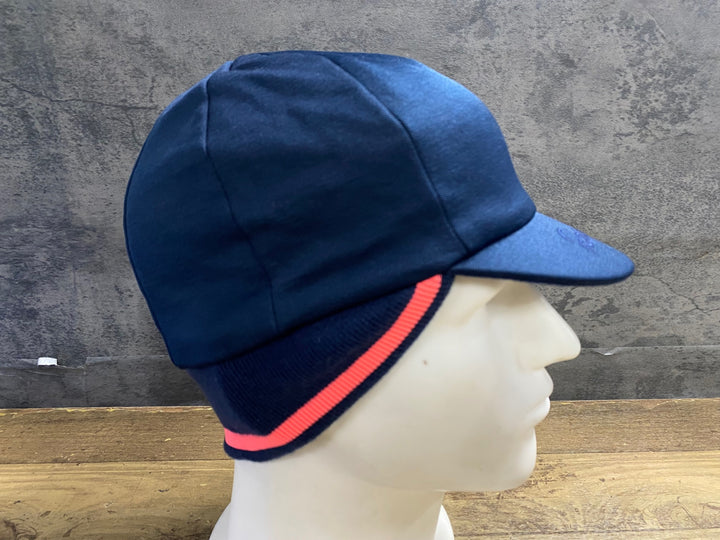 KG262 ラファ Rapha ウィンター サイクルキャップ 濃紺 ONESIZE 裏起毛