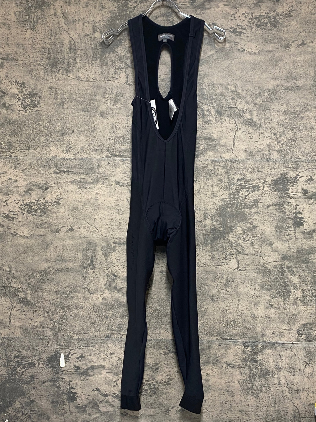 KS234 カフェドシクリステcafe du cycliste ELISE MAN ビブタイツ 黒 XS 裏起毛