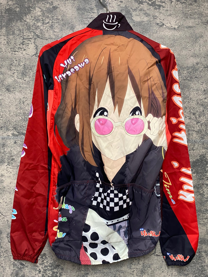 KD859 モノクローバー MONOCLOVER 長袖 ウィンドブレーカー バーガンディ S けいおん！平沢唯 Birthday ver.