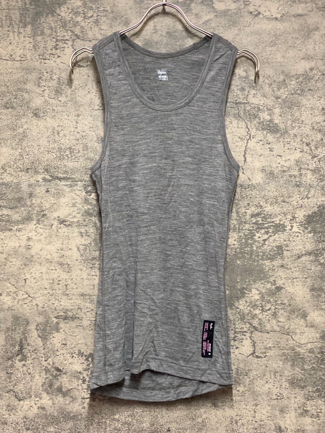 KI186 ラファ Rapha MERINO BASE LAYER ノースリーブ ベースレイヤー グレー M